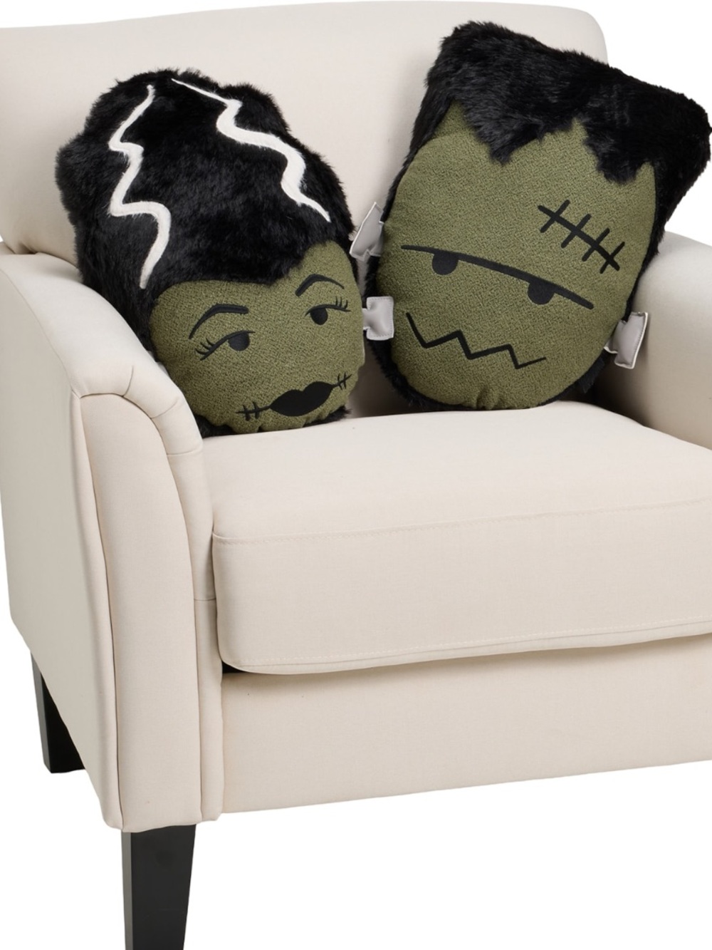 Isaac Mizrahi 2Pk. New York Frank and Frankie Shaped Throw Pillows - 13x18"